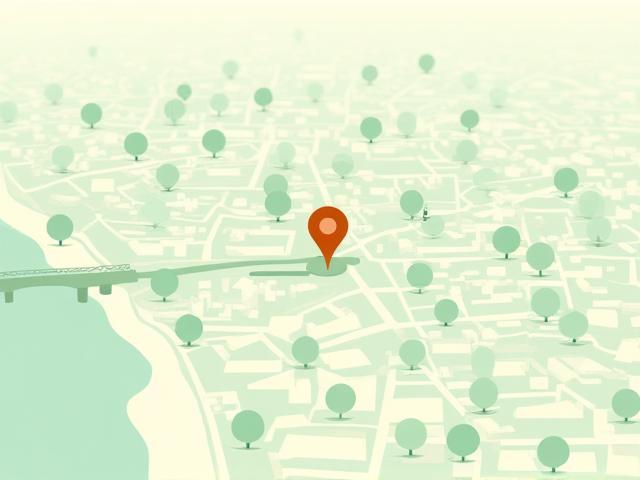 Mappa stilizzata di Firenze con indicazione della sede di Verde Progetto Italia